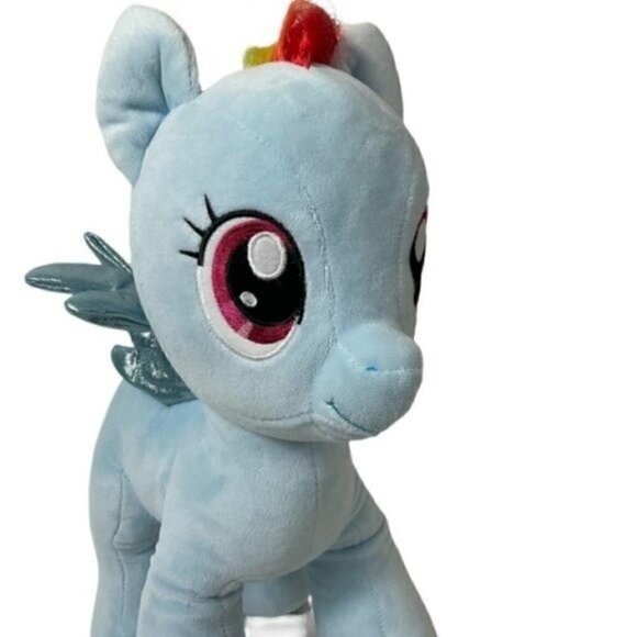 BUILD-A-BEAR My Little Pony Limited Edition Rainbow Dash Pegasus 2018 15” plush - Picture 6 of 13
